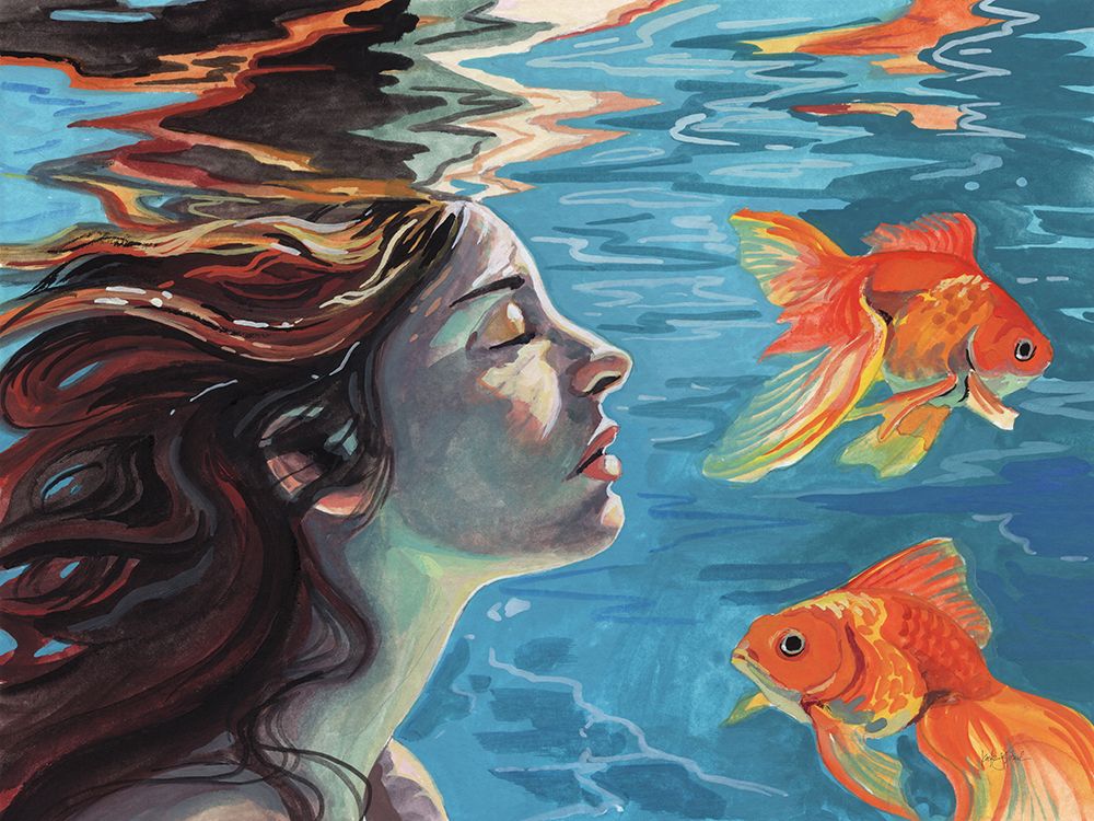 A Conversation in Water art print by Kate Jarvik Birch for $57.95 CAD