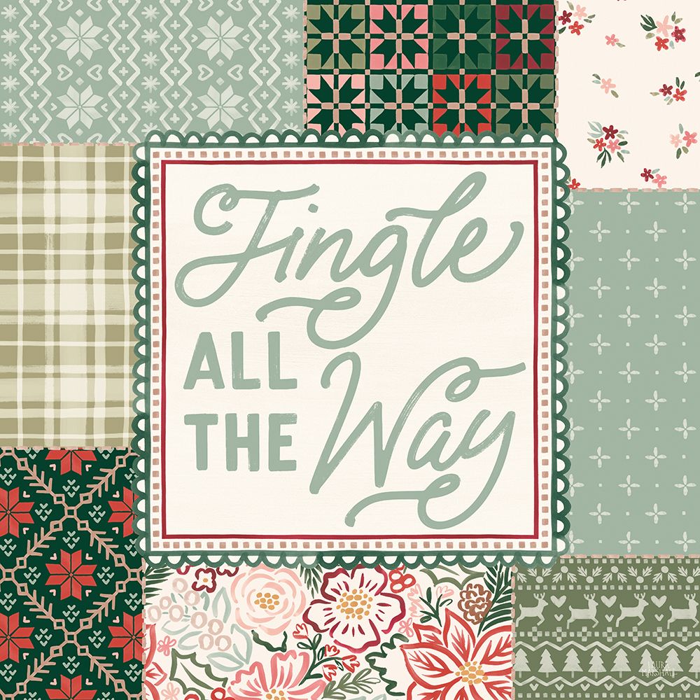 Blooming Christmas III art print by Laura Marshall for $57.95 CAD