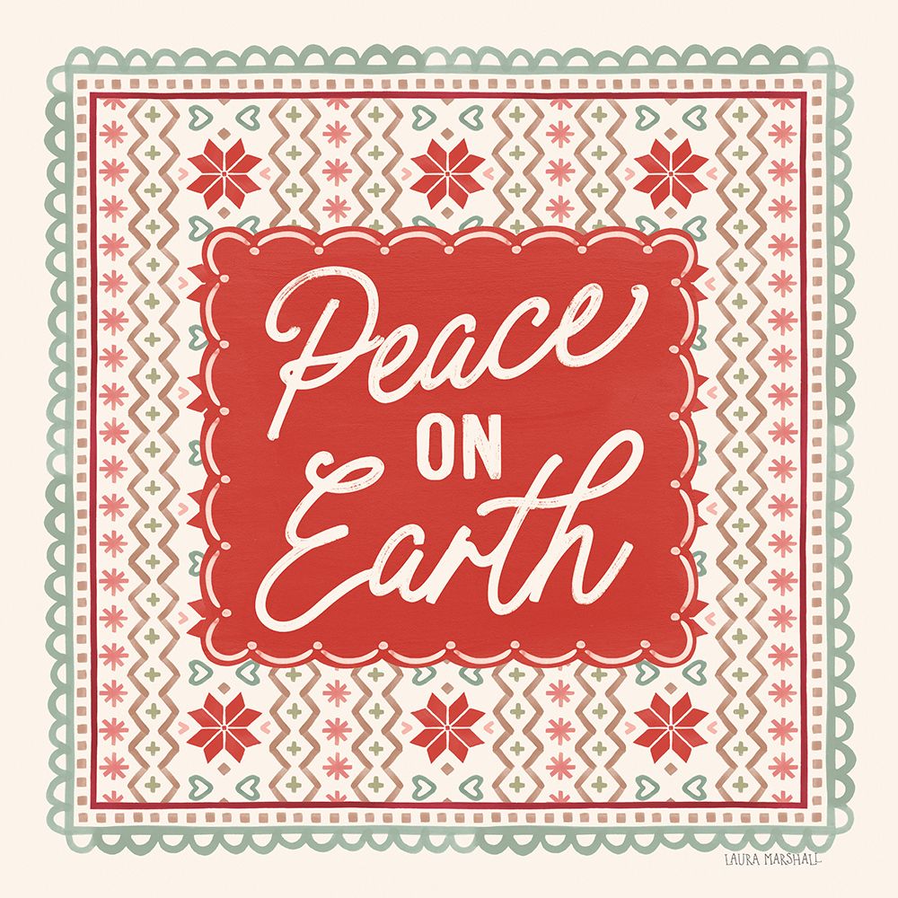 Blooming Christmas IV art print by Laura Marshall for $57.95 CAD