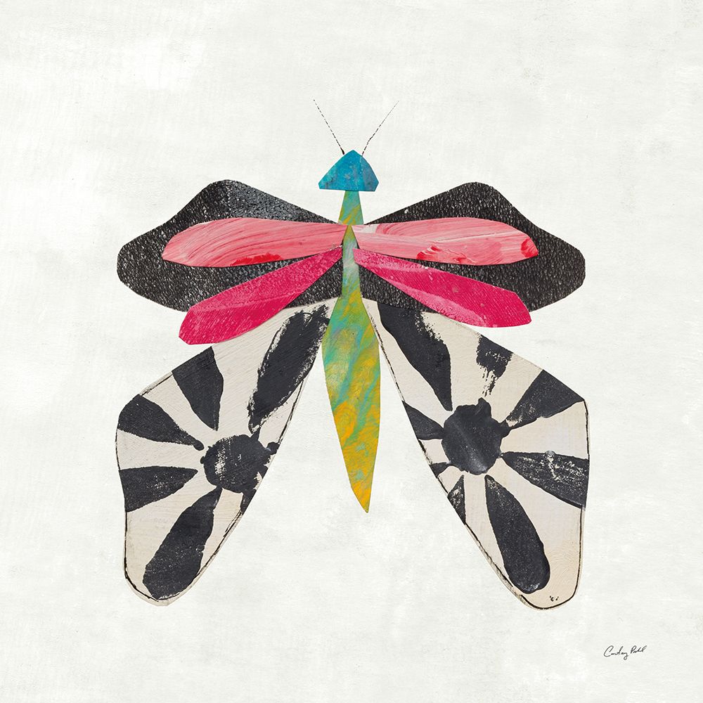 Collage Insects III art print by Courtney Prahl for $57.95 CAD