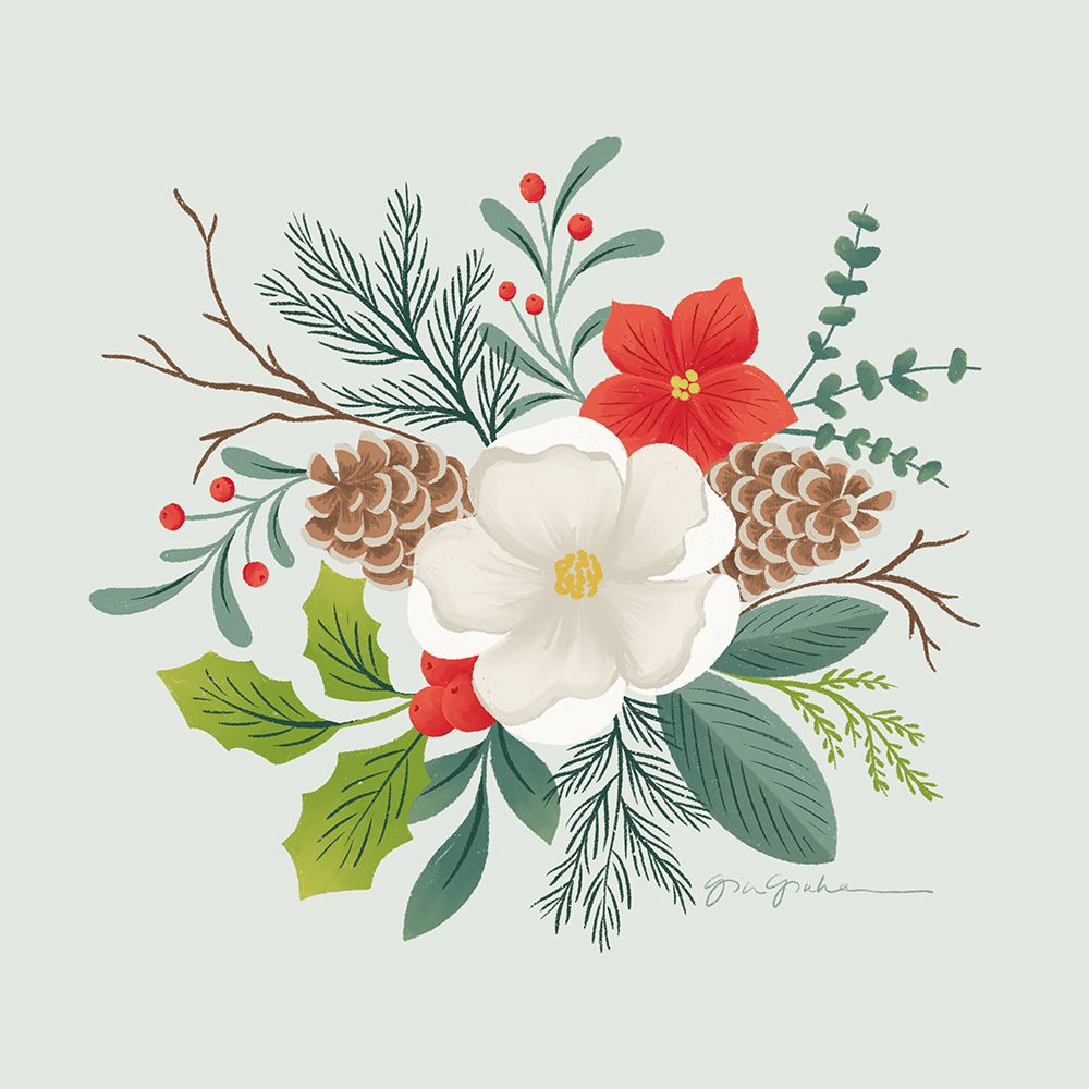 Winter Arrangements II art print by Gia Graham for $57.95 CAD