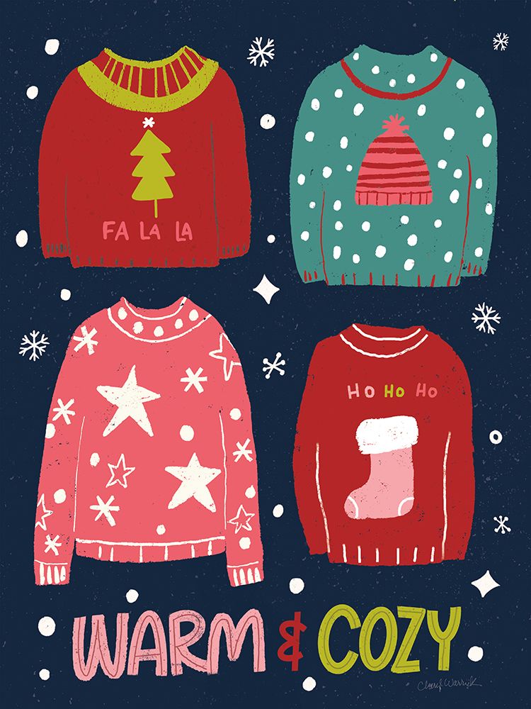 Warm and Cozy I art print by Cheryl Warrick for $57.95 CAD