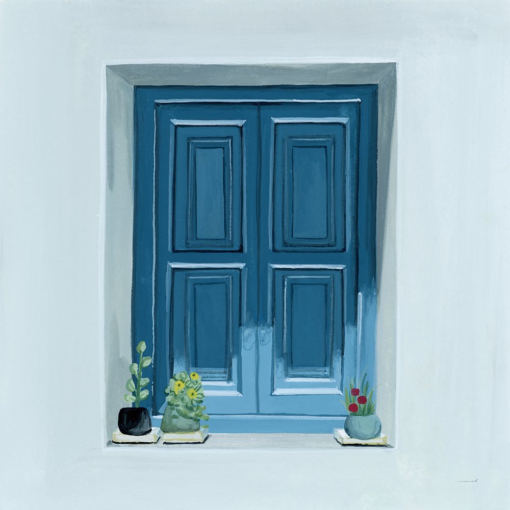Stucco Window View art print by Morgan Birch for $57.95 CAD
