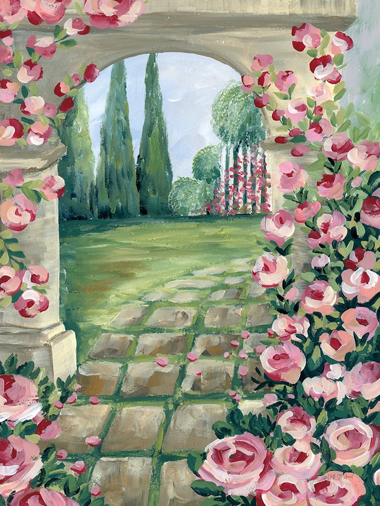 Into the Garden I art print by Yvette St. Amant for $57.95 CAD
