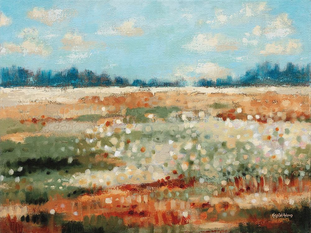 Golden Fields art print by Krystal Adams for $57.95 CAD