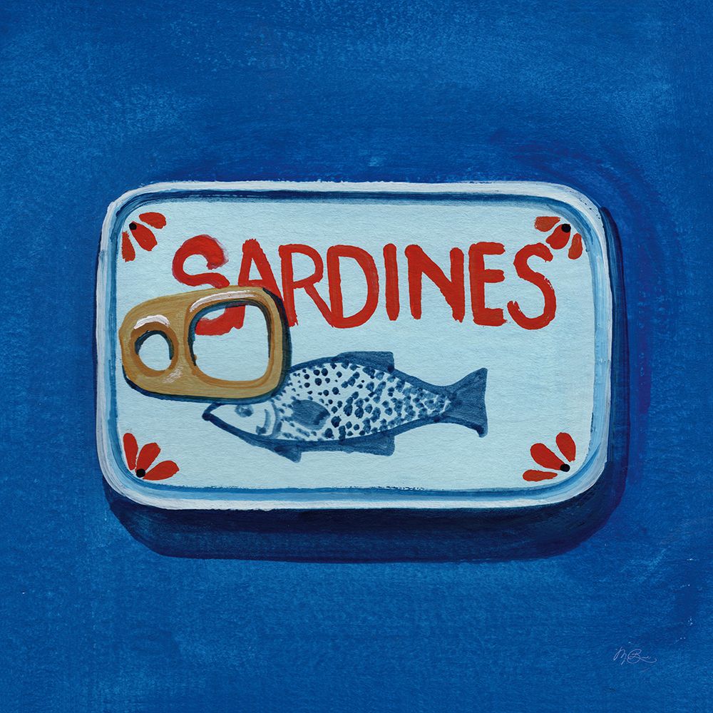 Classic Sardine Tin art print by Morgan Birch for $57.95 CAD
