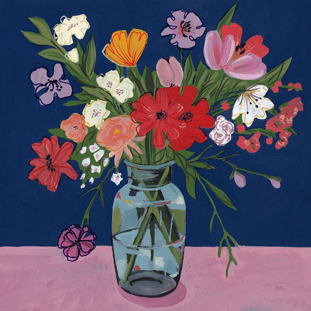 Mixed Summer Bouquet art print by Morgan Birch for $57.95 CAD