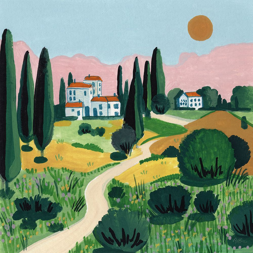 Italian Villa art print by Morgan Birch for $57.95 CAD