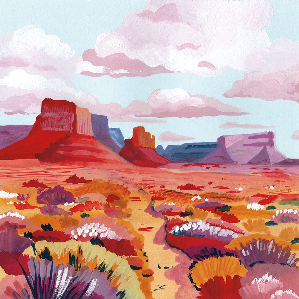 Desert in Bloom art print by Morgan Birch for $57.95 CAD