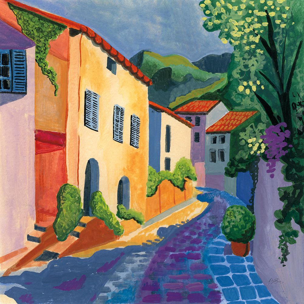 Stroll Down The Street art print by Morgan Birch for $57.95 CAD