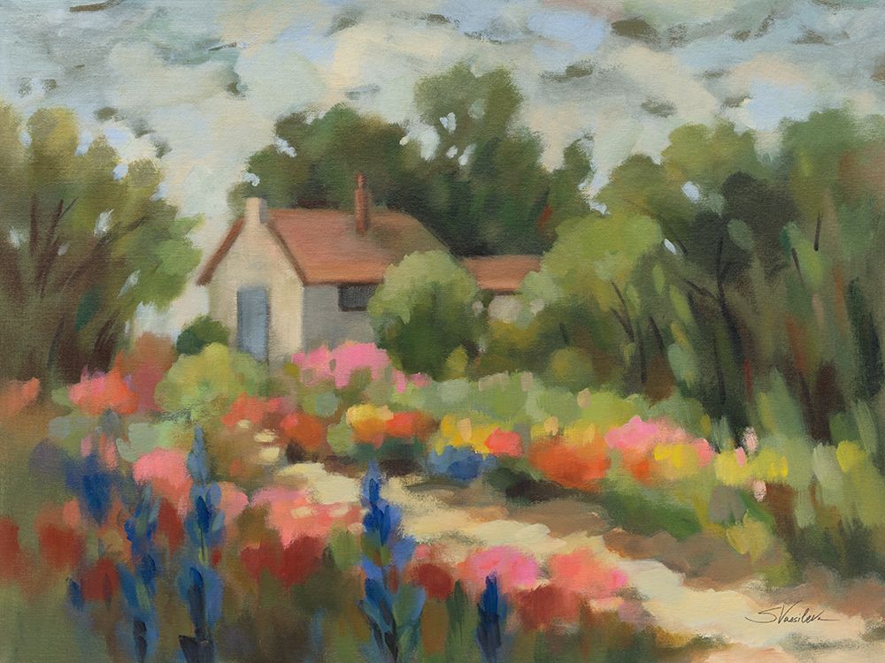 Summer Cottage art print by Silvia Vassileva for $57.95 CAD