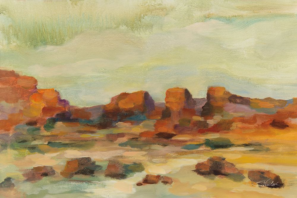 Red Rocks art print by Silvia Vassileva for $57.95 CAD