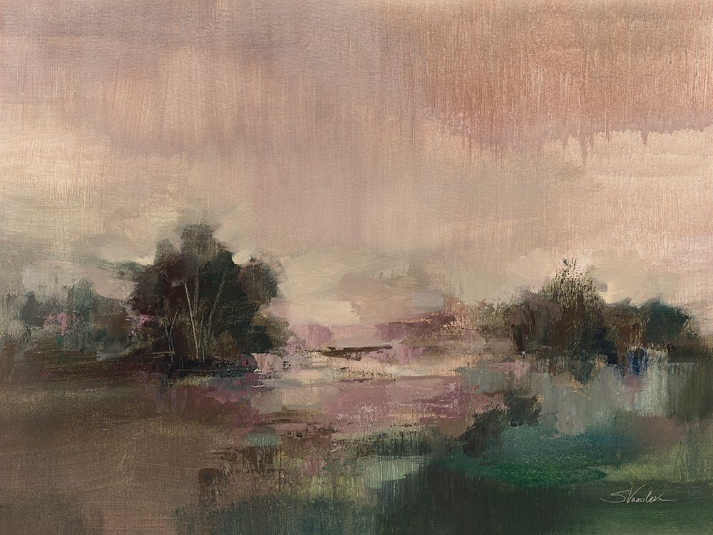 Early Morning Landscape art print by Silvia Vassileva for $57.95 CAD
