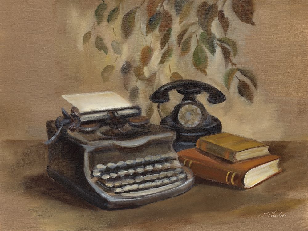 Authors Window art print by Silvia Vassileva for $57.95 CAD