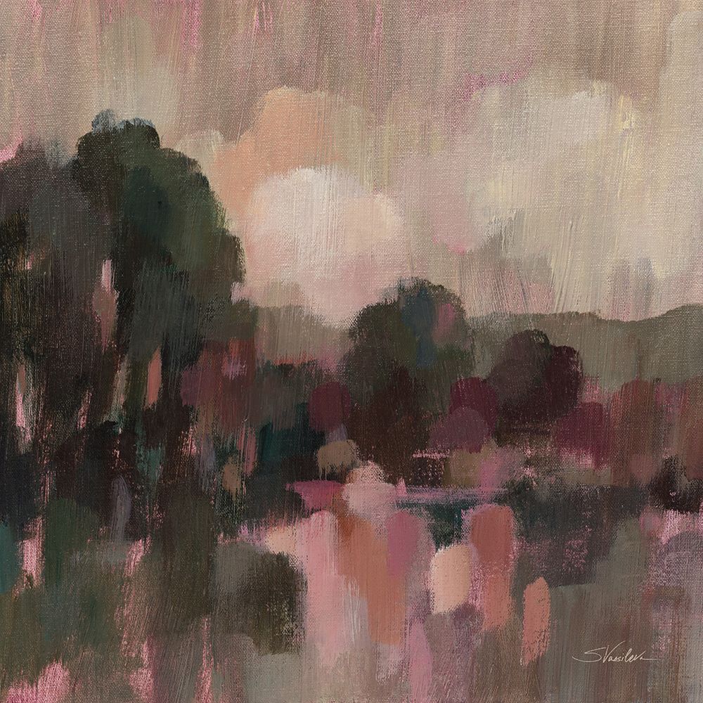 Dusk By The Lake I art print by Silvia Vassileva for $57.95 CAD