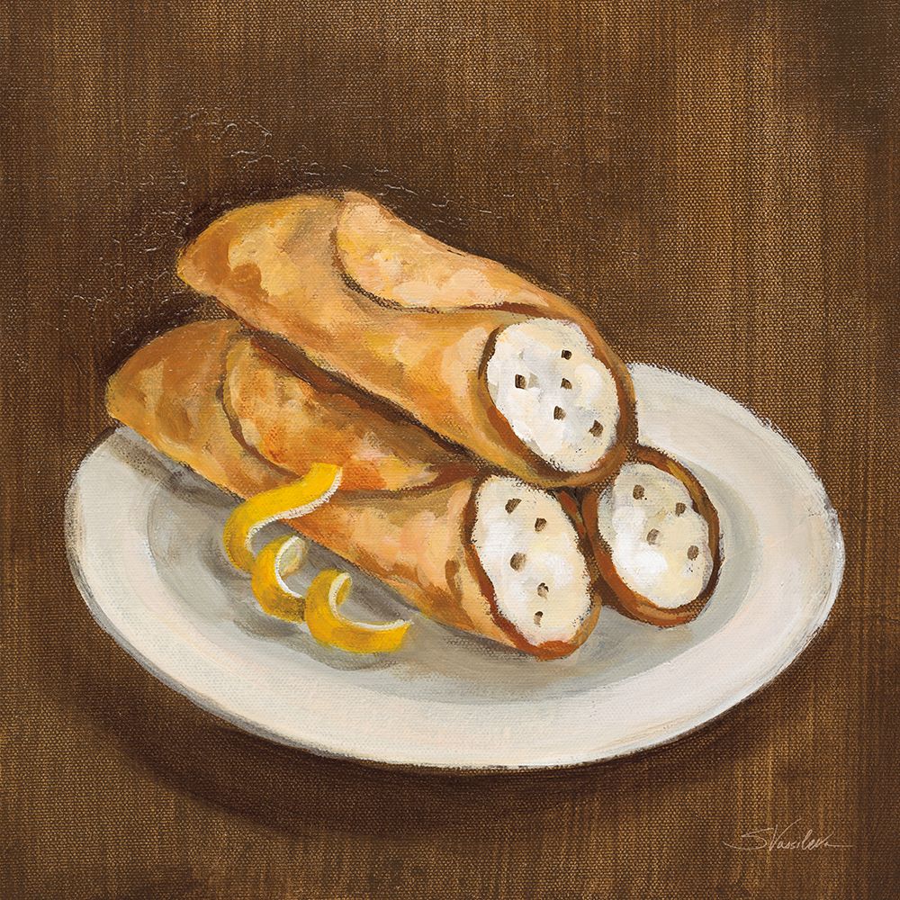 Italian Desserts III art print by Silvia Vassileva for $57.95 CAD