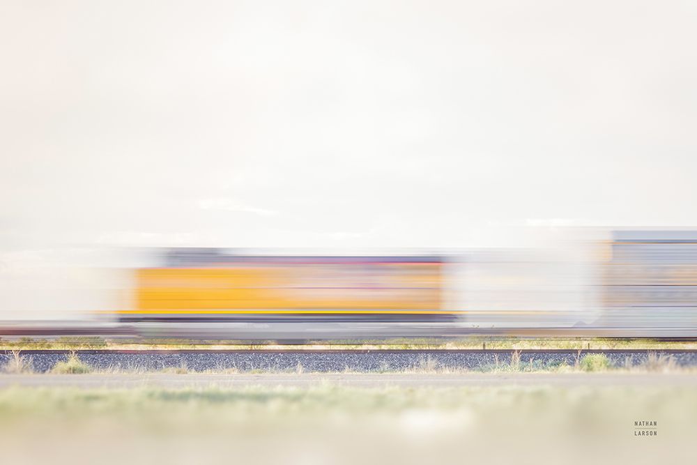 Marfa Rail art print by Nathan Larson for $57.95 CAD