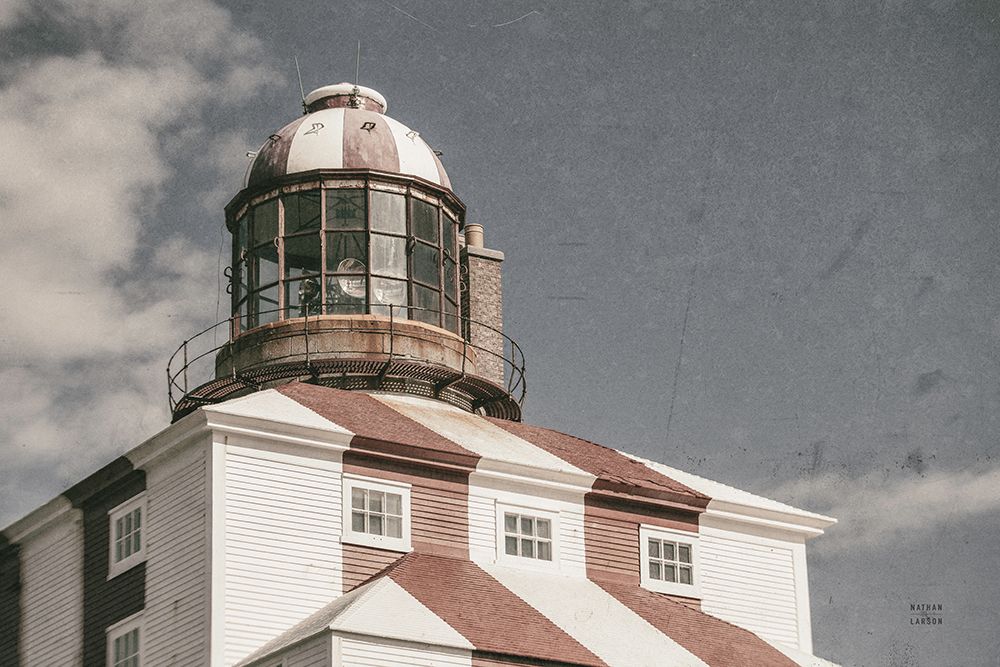 Cape Bona Vista Lighthouse II Desaturated art print by Nathan Larson for $57.95 CAD