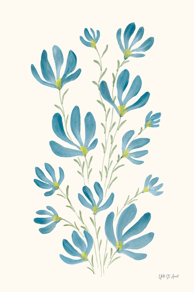 Pretty Blooms III art print by Yvette St. Amant for $57.95 CAD