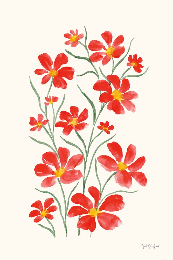 Pretty Blooms IV art print by Yvette St. Amant for $57.95 CAD