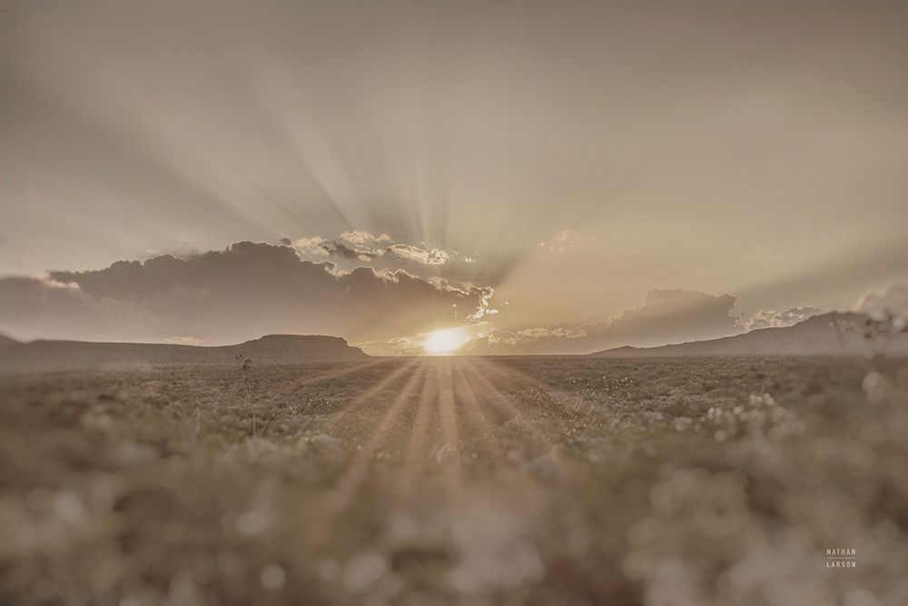 Sunset on Texas art print by Nathan Larson for $57.95 CAD