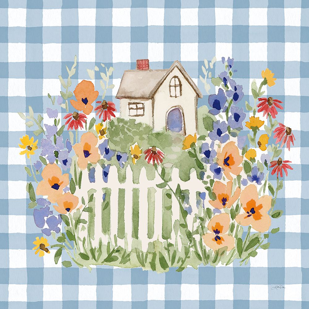Summer Cottage II art print by Katrina Pete for $57.95 CAD