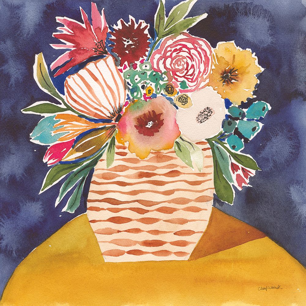 Best Friend Florals art print by Cheryl Warrick for $57.95 CAD