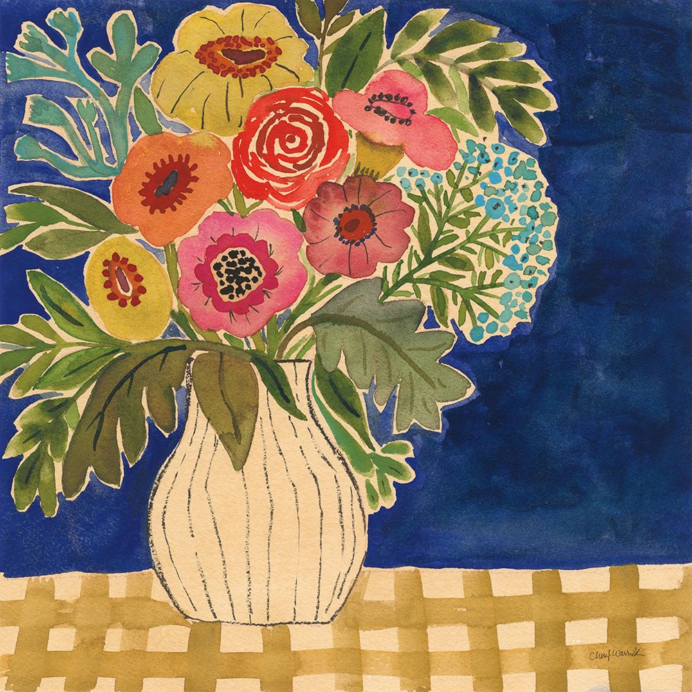 Hopeful Blooms I art print by Cheryl Warrick for $57.95 CAD