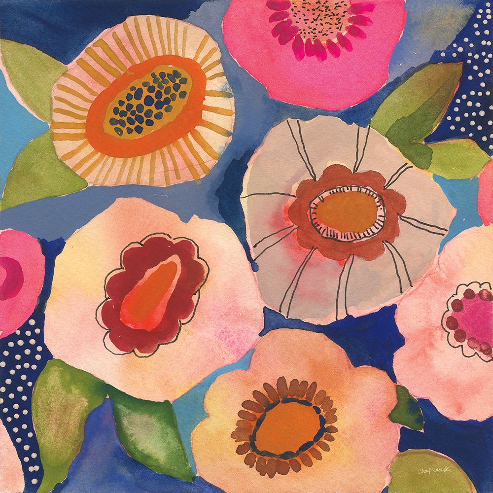 Serene Garden II art print by Cheryl Warrick for $57.95 CAD