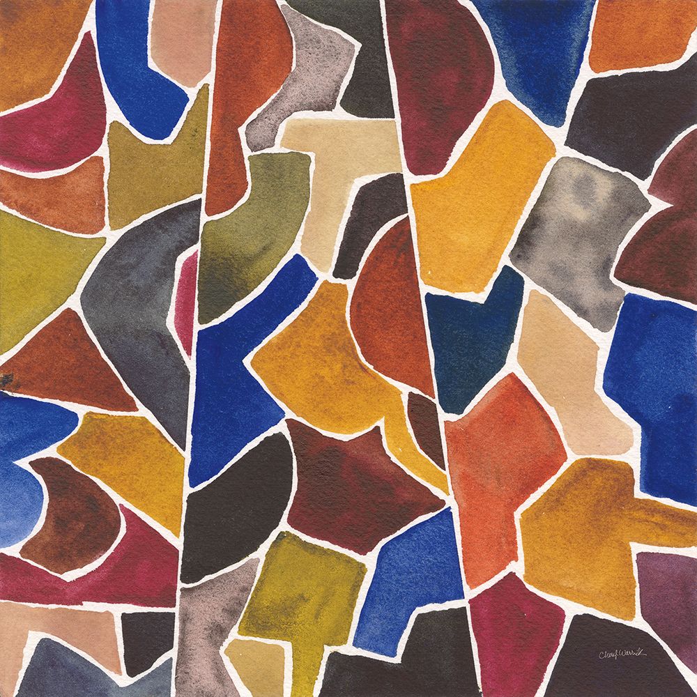 Fractured I art print by Cheryl Warrick for $57.95 CAD