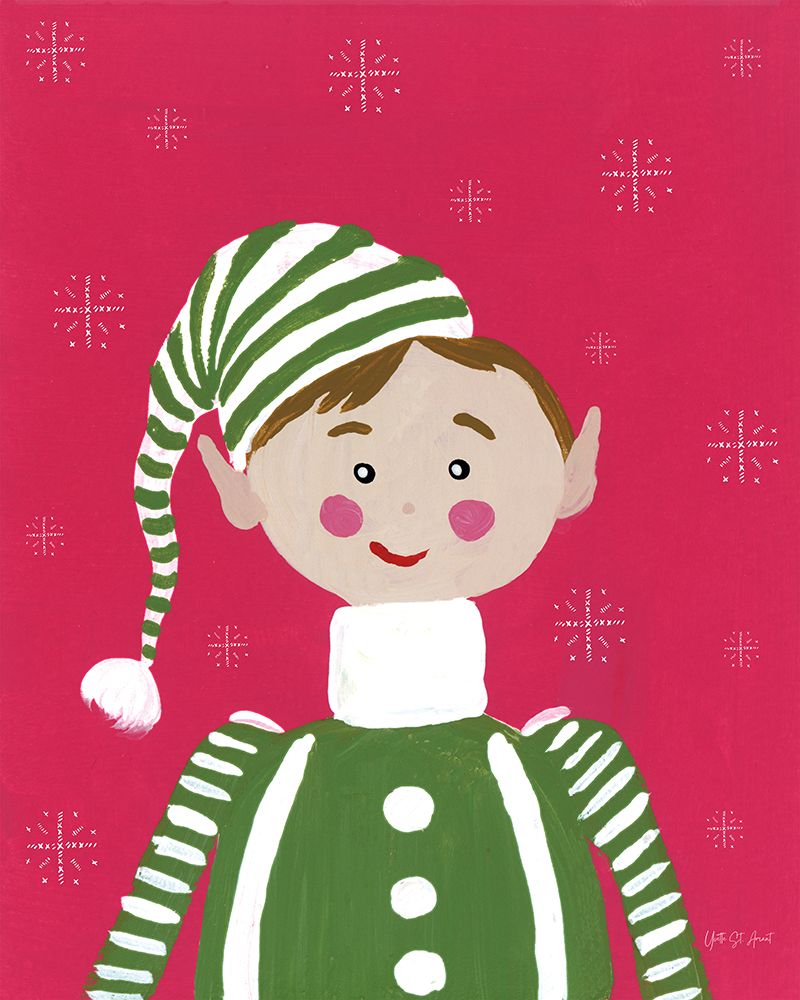 Holly Jolly Mail X art print by Yvette St. Amant for $57.95 CAD