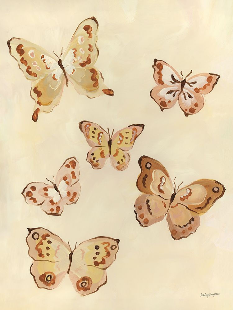 Flutters I art print by Haley Knighten for $57.95 CAD