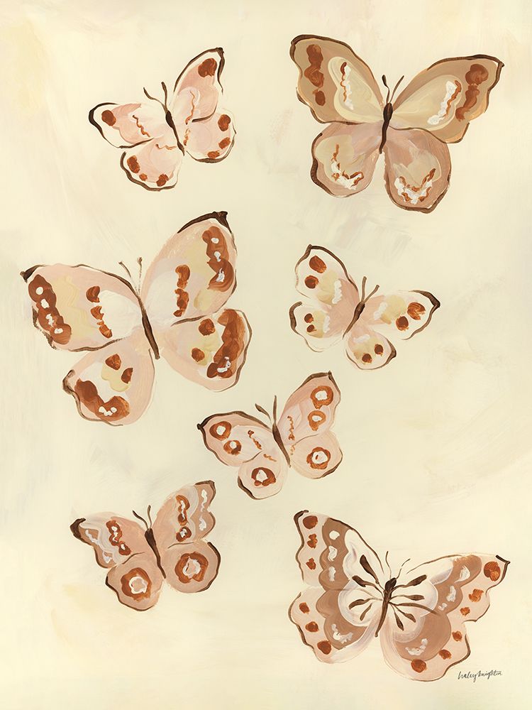 Flutters II art print by Haley Knighten for $57.95 CAD