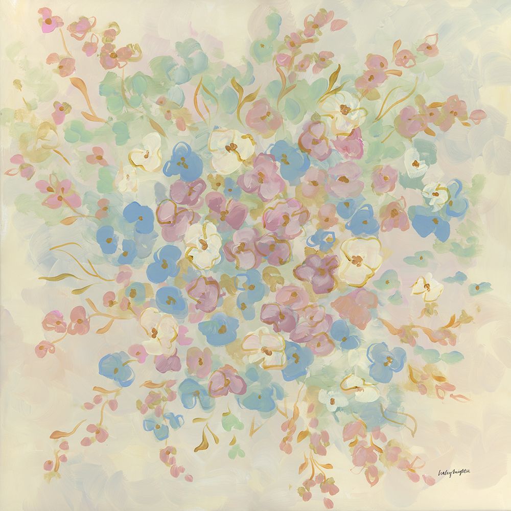 Fancy Love I art print by Haley Knighten for $57.95 CAD
