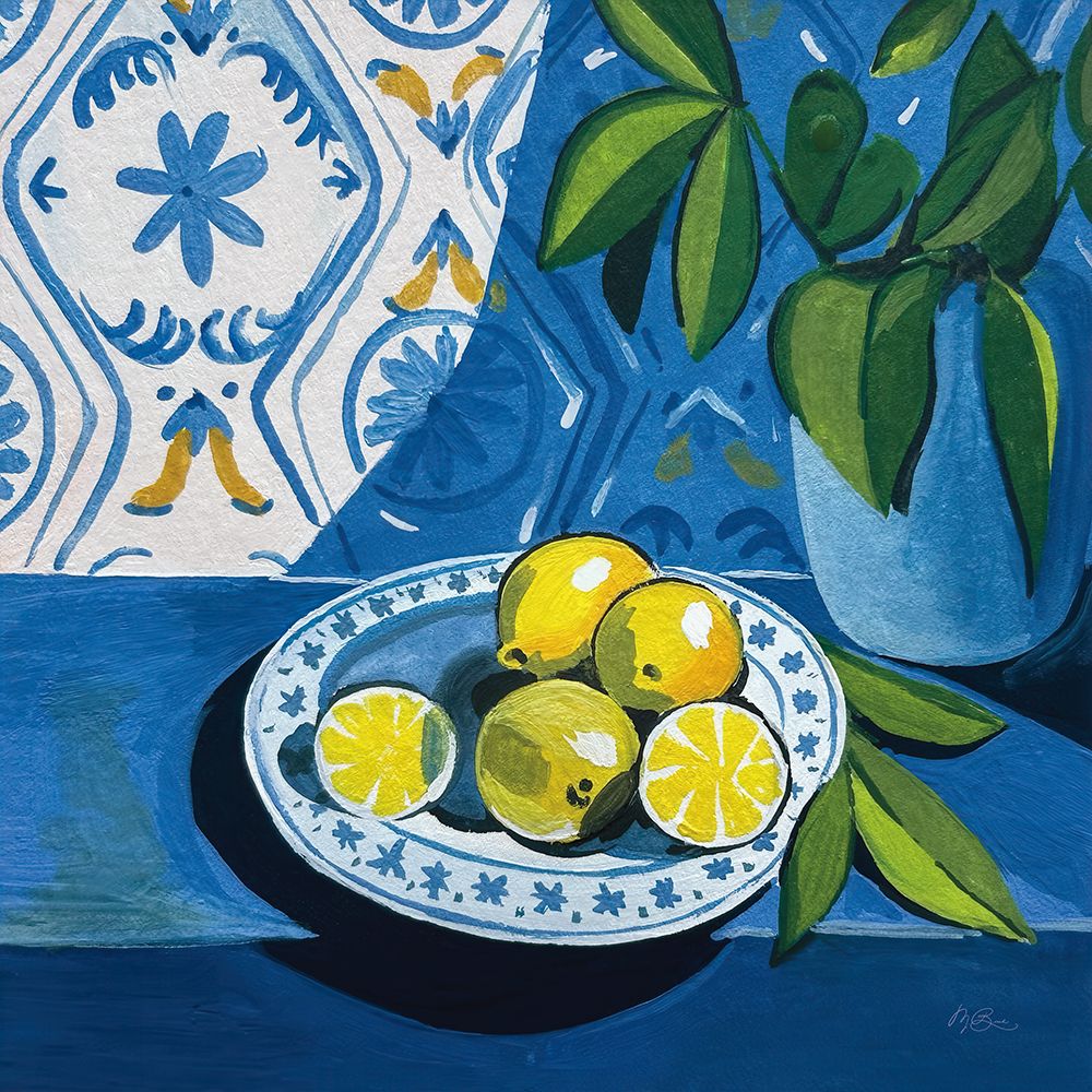 Feeling Blue art print by Morgan Birch for $57.95 CAD