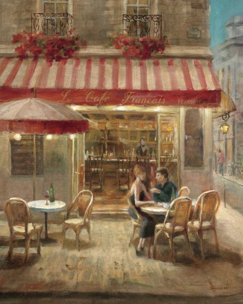 Paris Cafe II Crop art print by Danhui Nai for $57.95 CAD