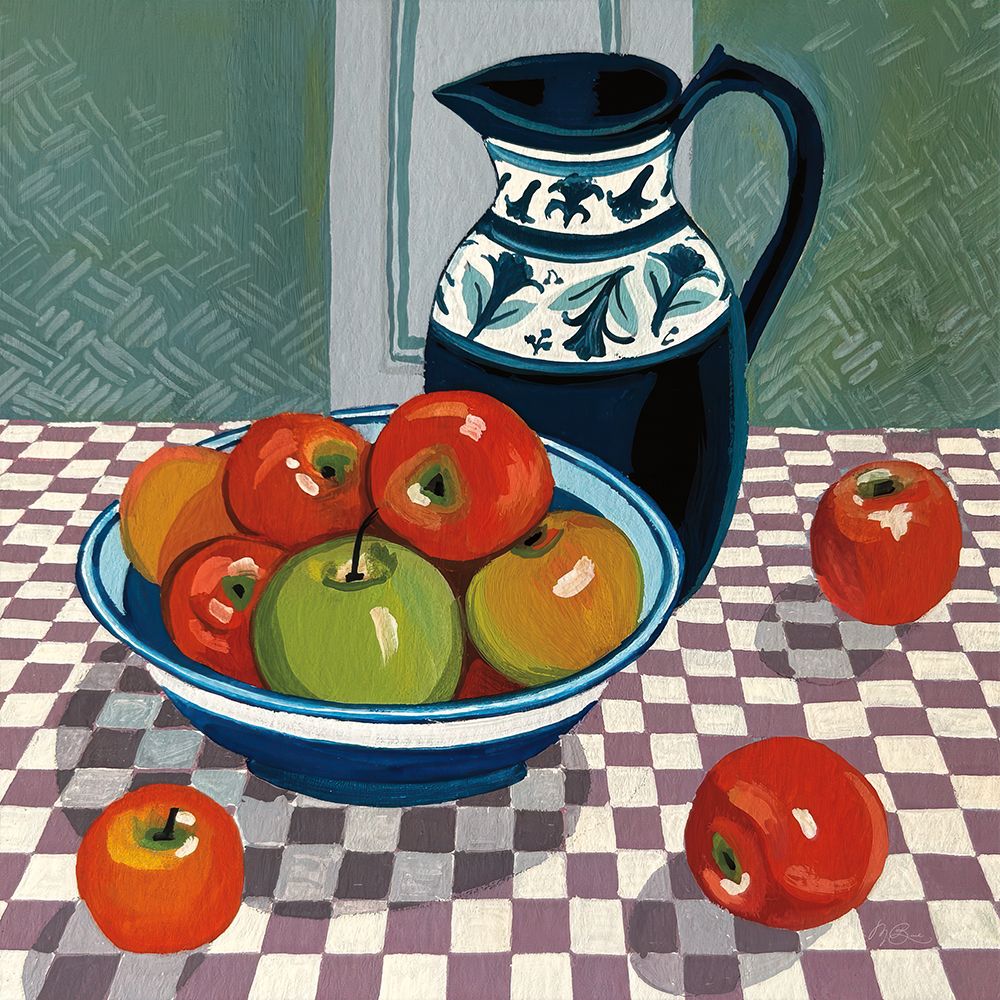 Bowl of Apples art print by Morgan Birch for $57.95 CAD