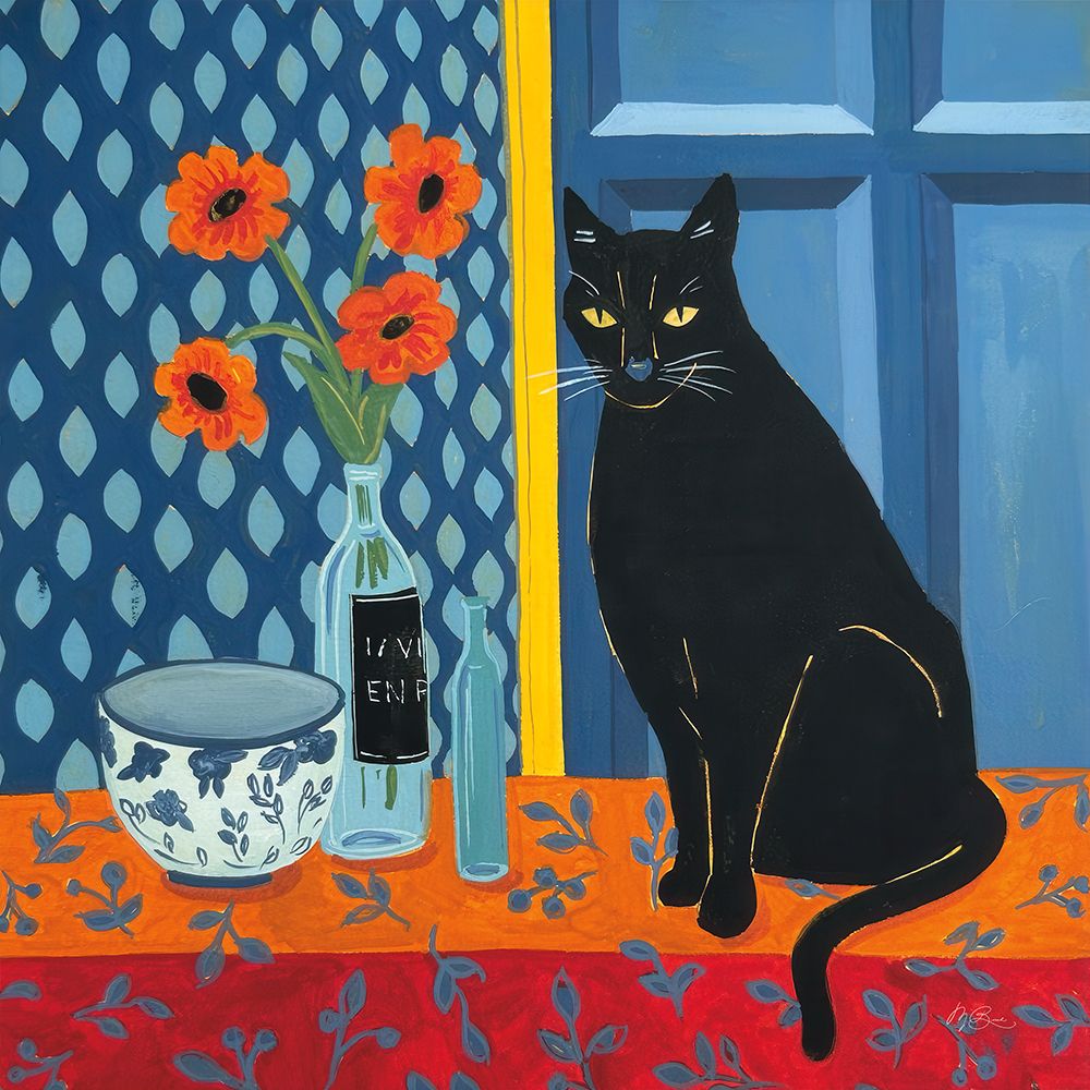 Black Cat art print by Morgan Birch for $57.95 CAD
