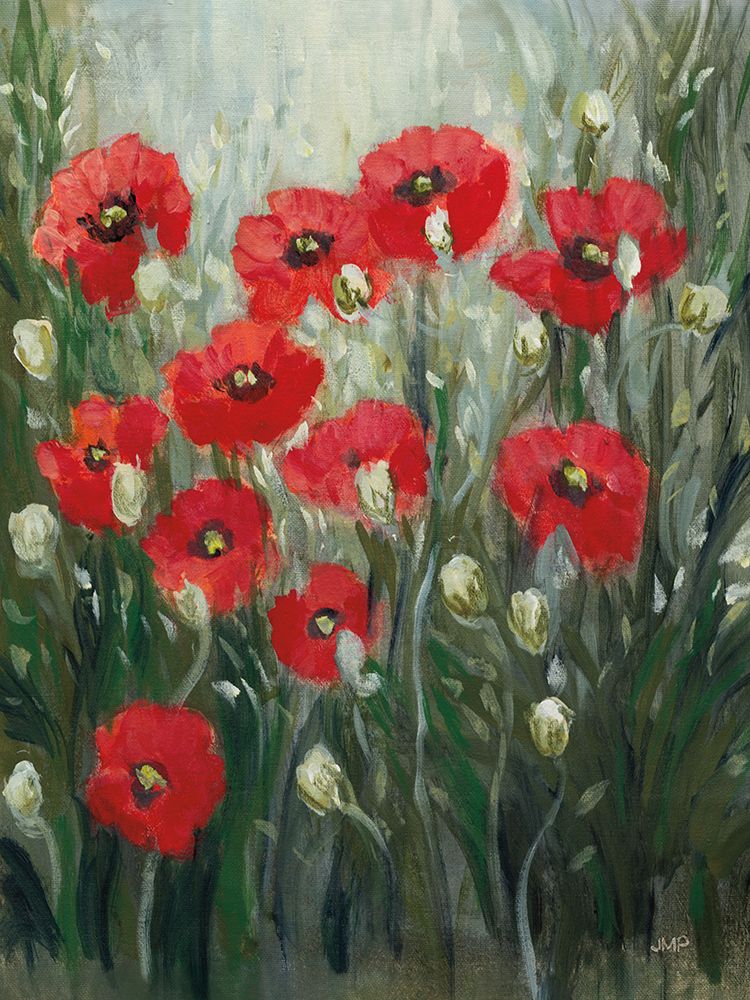 Whispering Poppies art print by Julia Purinton for $57.95 CAD