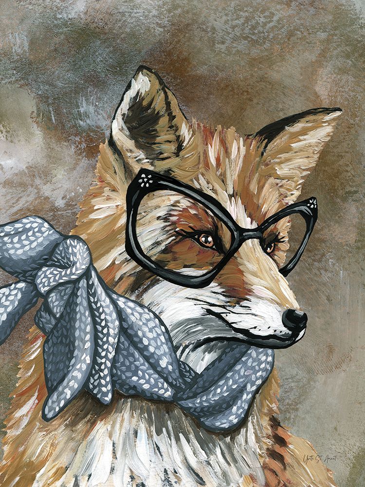 Foxy Lady Hipster art print by Yvette St. Amant for $57.95 CAD