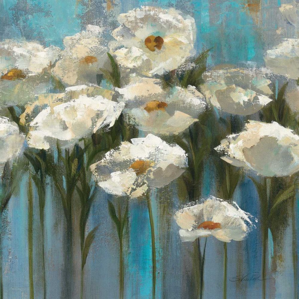 Anemones by the Lake art print by Silvia Vassileva for $57.95 CAD