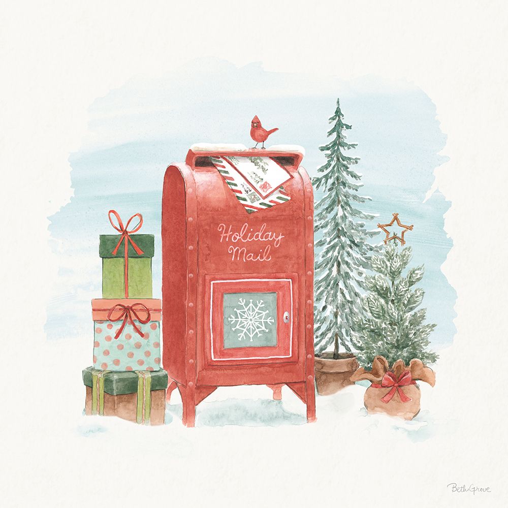 Winter Stroll II art print by Beth Grove for $57.95 CAD