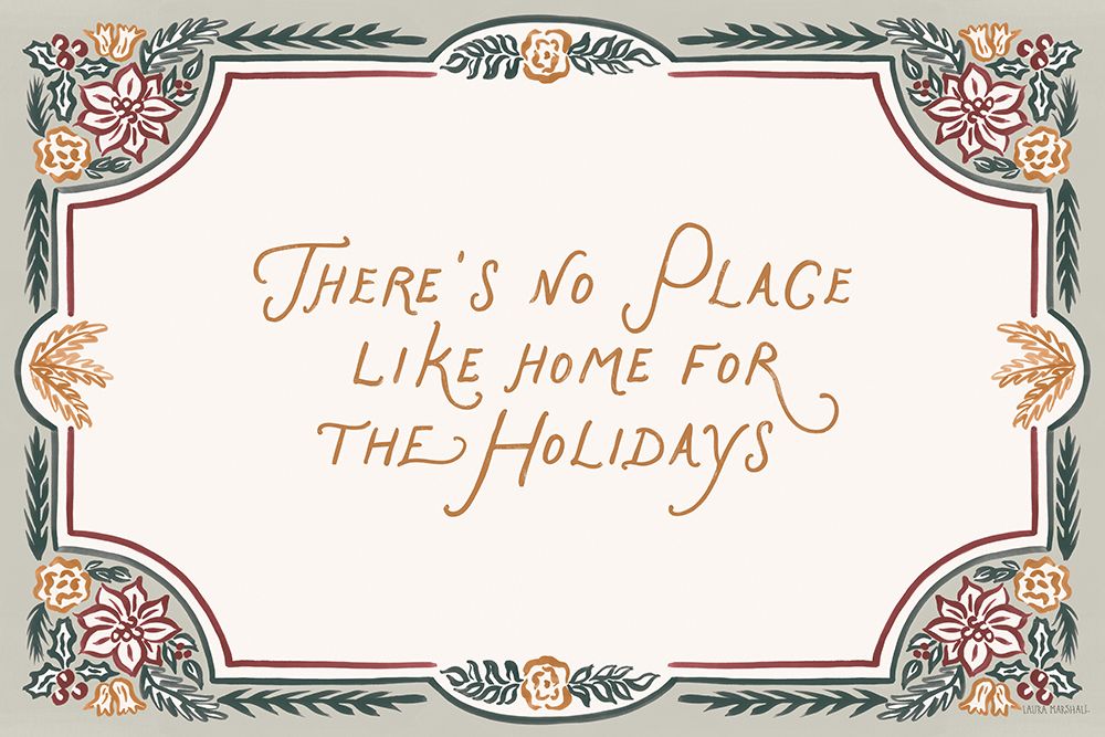 Yuletide Greetings I art print by Laura Marshall for $57.95 CAD