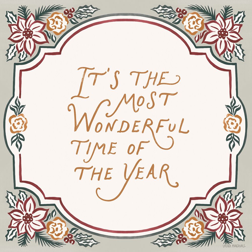 Yuletide Greetings IV art print by Laura Marshall for $57.95 CAD