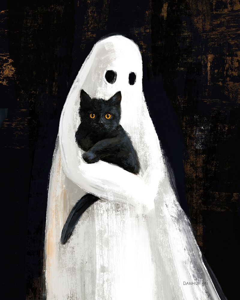 Friendly Ghost I art print by Danhui Nai for $57.95 CAD
