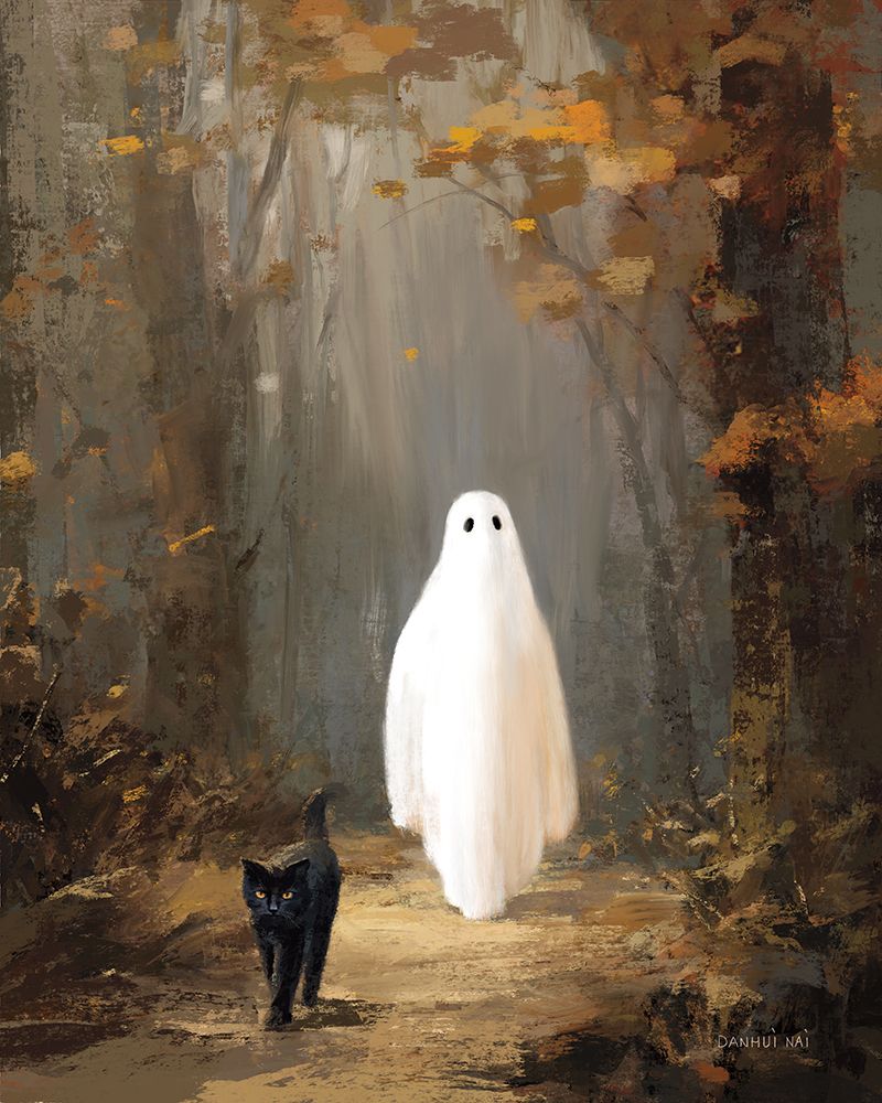 Friendly Ghost IV art print by Danhui Nai for $57.95 CAD