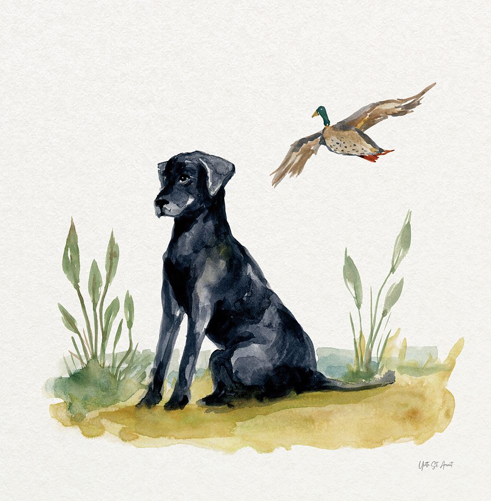 Hunting Dogs II art print by Yvette St. Amant for $57.95 CAD