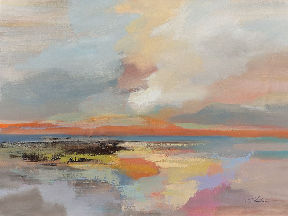 Sunrise Horizon art print by Silvia Vassileva for $57.95 CAD