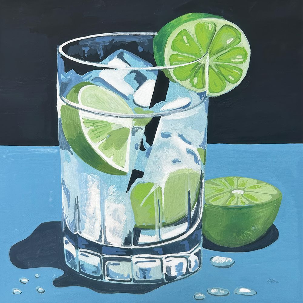 Gin and Tonic art print by Morgan Birch for $57.95 CAD
