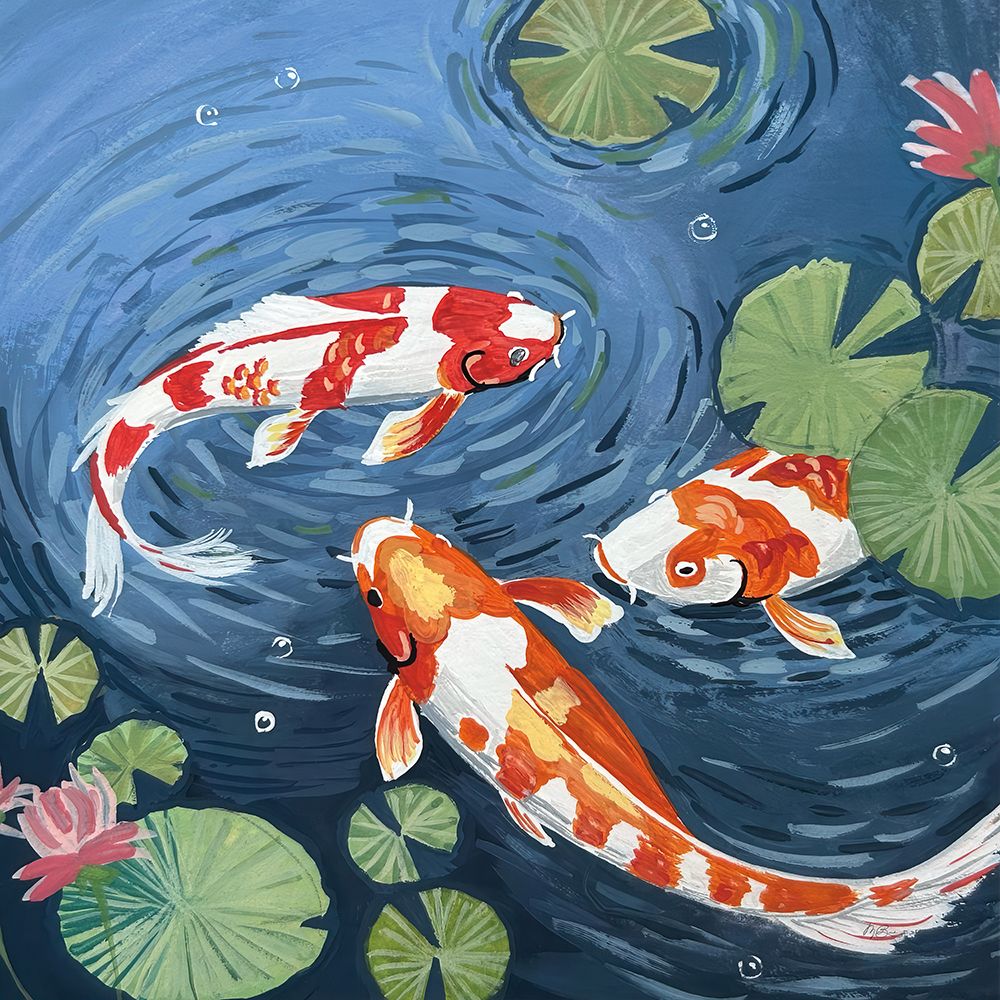 Koi Fish art print by Morgan Birch for $57.95 CAD